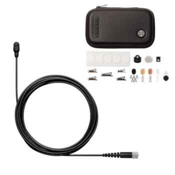 Shure - TL47 Omni Natural Low-sen 1.6mm MDOT Black ACC