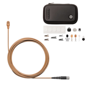 Shure - TL47 Omni Natural Low-sen 1.6mm MDOT Cocoa ACC