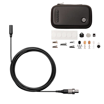 Shure - TL48 Omni Speech Low-sen 1.6mm LEMO Black ACC