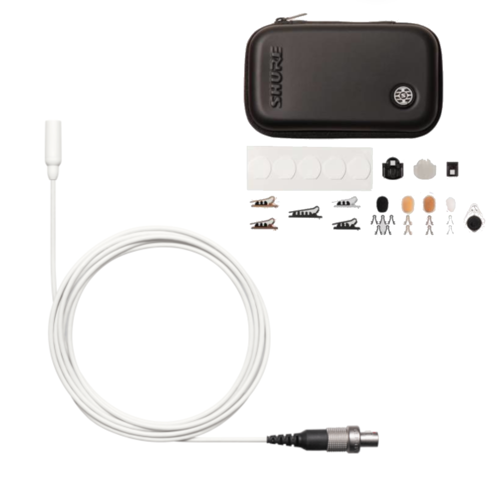 Shure - TL48 Omni Speech Low-sen 1.6mm LEMO White ACC