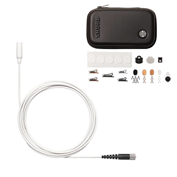 Shure - TL48 Omni Speech Low-sen 1.6mm MDOT White ACC