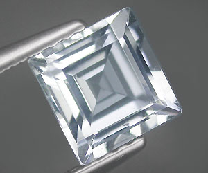 Piedra preciosa de aguamarina natural de alta calidad de lujo de 1,22 ct - 4