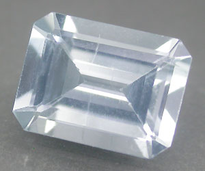 1.28 ct luxury natural genuine aquamarine gemstone - 4