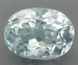 1.24 ct luxury natural aquamarine gemstone - 4