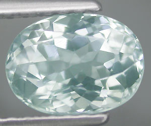 1.24 ct luxury natural aquamarine gemstone - 2