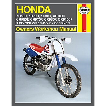 Haynes reparations handbok till  HONDA  XR80R/XR100R