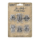 Tim Holtz Idea-Ology Metal adornments entomology
