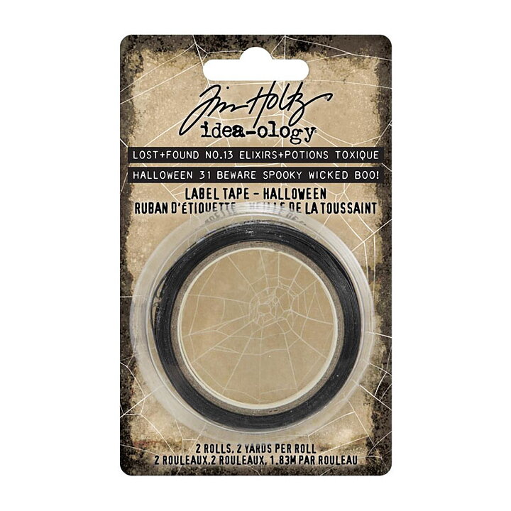 Tim Holtz Idea-Ology Label Tape - Halloween