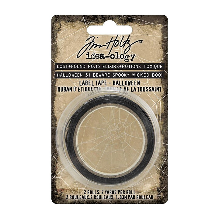 Tim Holtz Idea-Ology Label Tape - Halloween