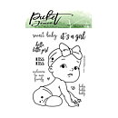 Picket Fence Studios Clear Stamps - Baby Girl of all Seasons