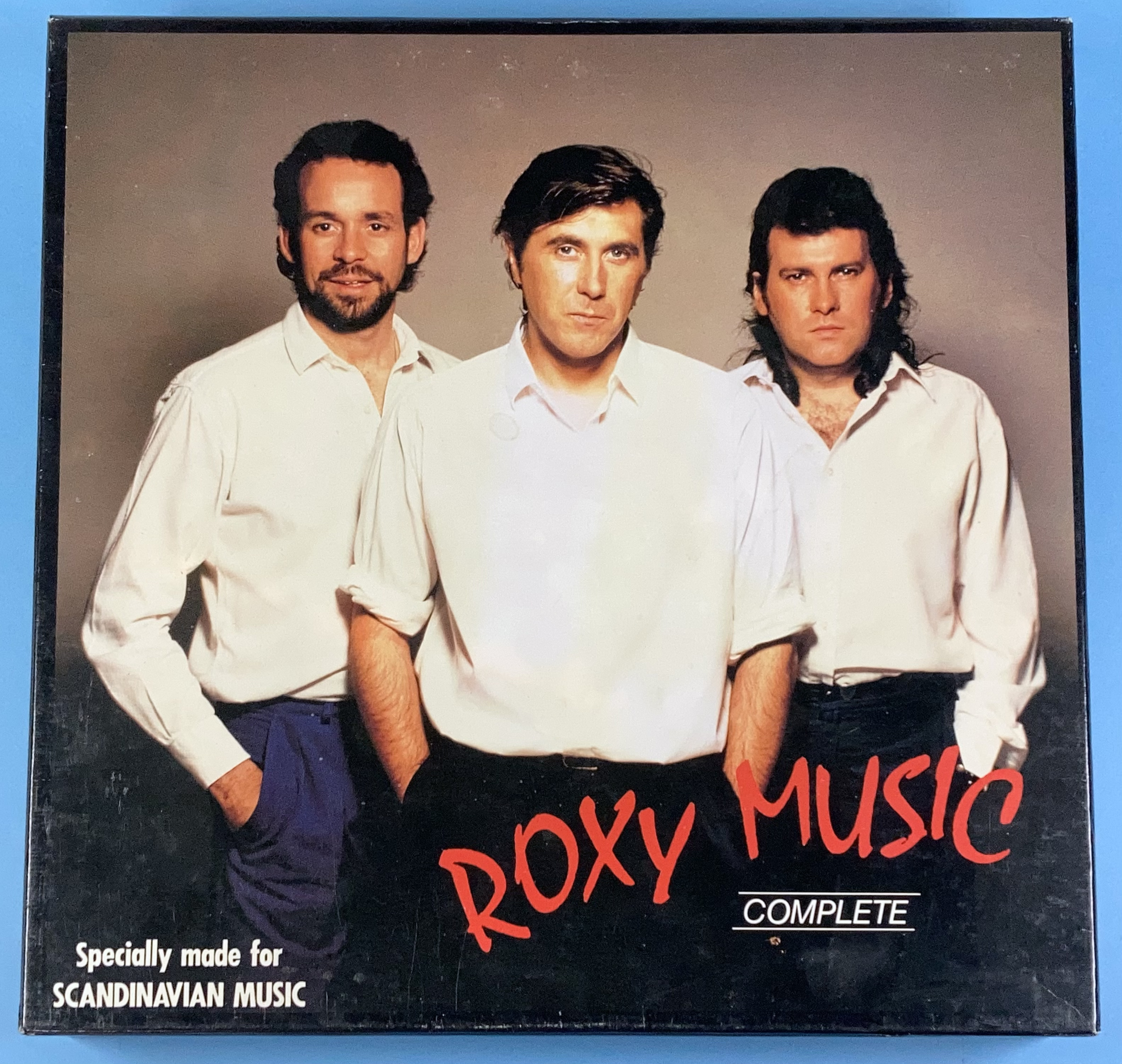 Nostalgipalatset - ROXY MUSIC - Complete / Scandinavian Music 8 LP BOX SET  1986