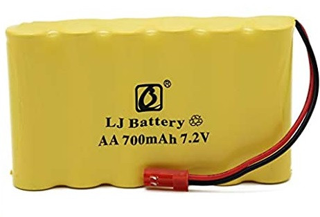 TPC 700mAh 7.2V NiCd JST