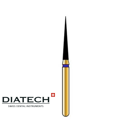 DIATECH® Konisk spetsig Guld diamant 858 / 165, 5st.