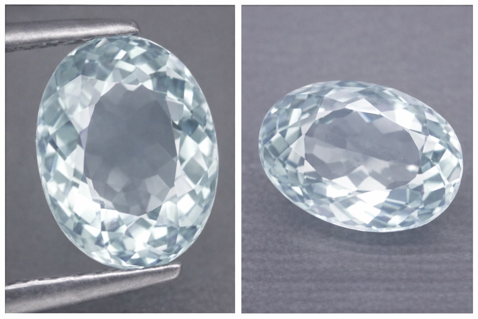 Luxurious top quality natural aquamarine gemstone!
