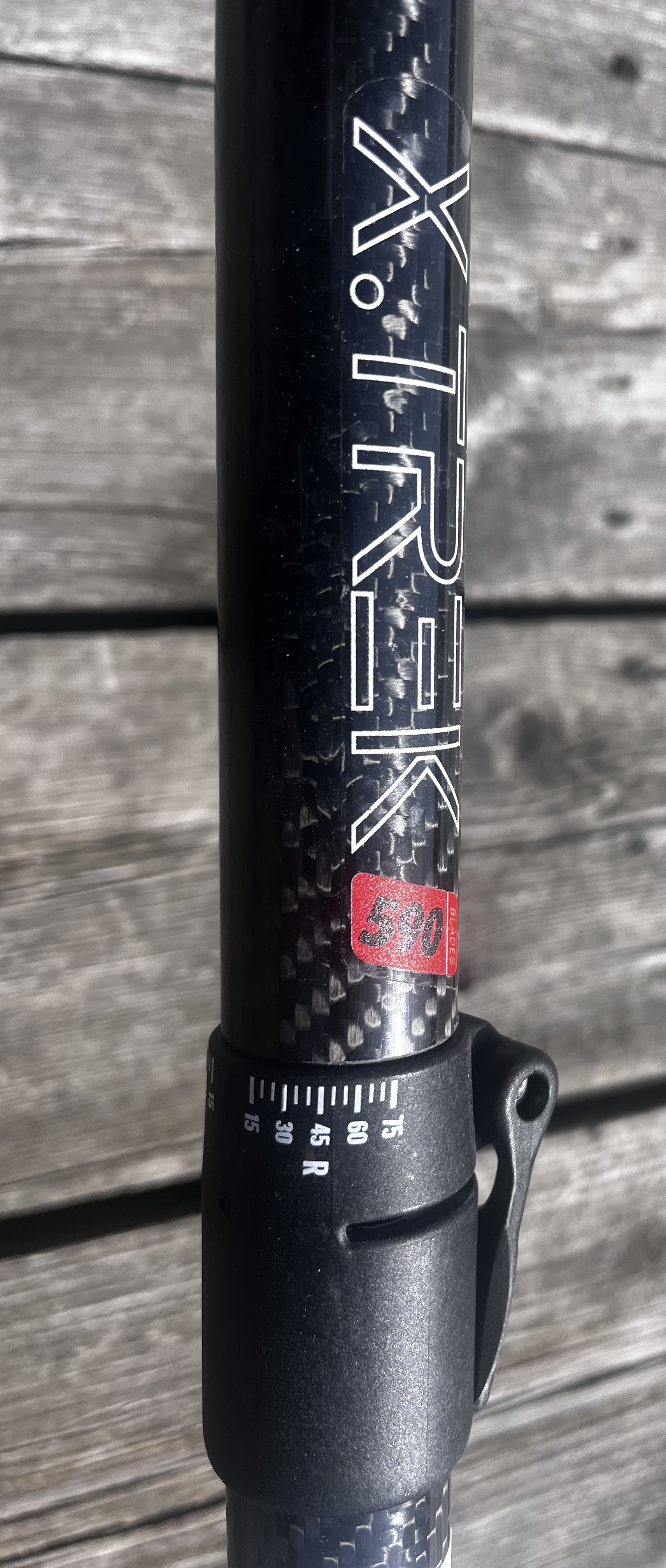 Select Paddels X.Trek 590 rakt skaft - 4