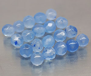 Lote de 9,27 ct de 20 piedras preciosas de aguamarina natural genuinas