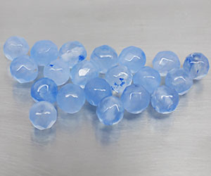 Lote de 9,27 ct de 20 piedras preciosas de aguamarina natural genuinas - 2