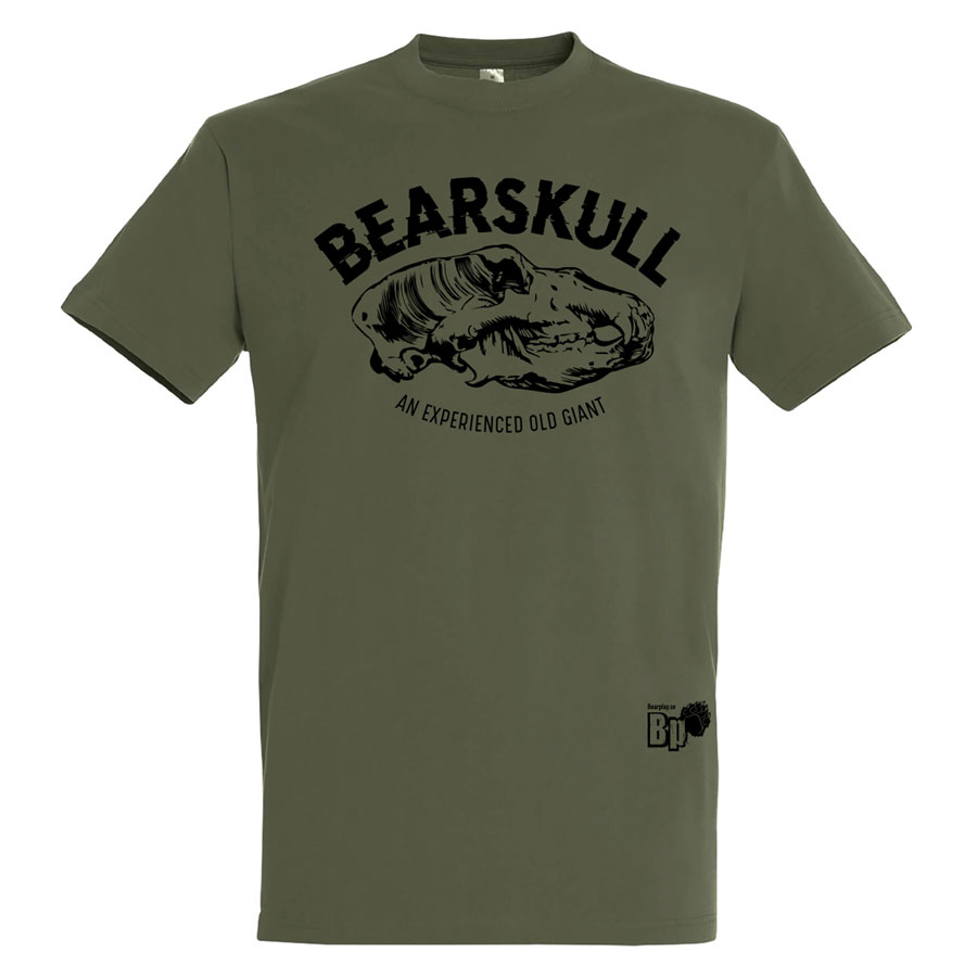 Bearskull T-Shirt Grön/Svart
