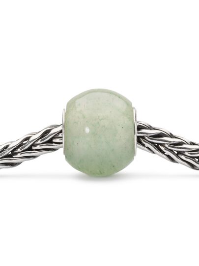 Trollbeads Round Aventurine stenkula - 2
