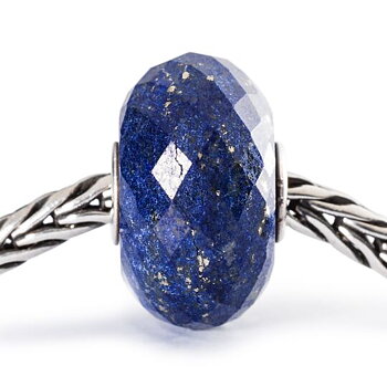 Trollbeads Lapis Lazuli facetterad stenkula