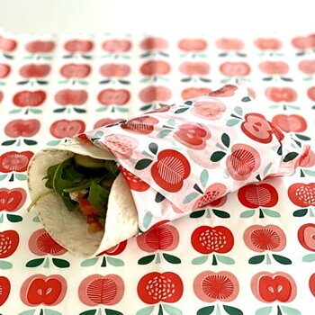 Rex London : Vintage Apple Smörgåspapper - 30-pack smörgåspapper 