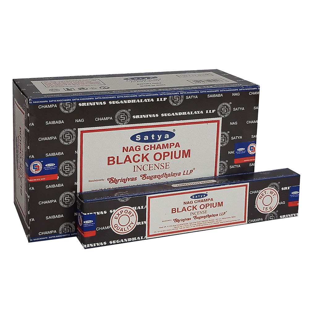 Satya  Black Opium Rökelse