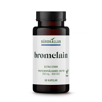 Bromelain 600 GDU 60 kap Närokällan