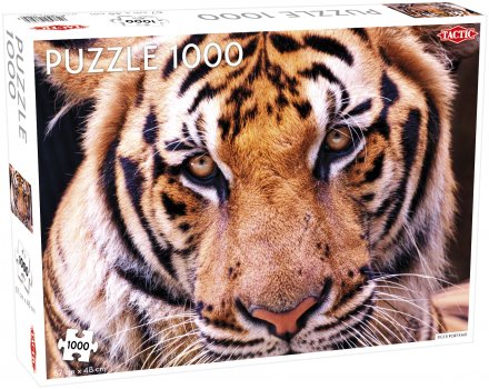 Tactic - Tiger portrait 1000 palaa - Robbis Hobby Shop