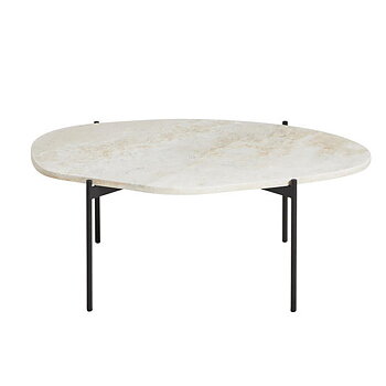 La Terra Coffee table large Ivory Woud