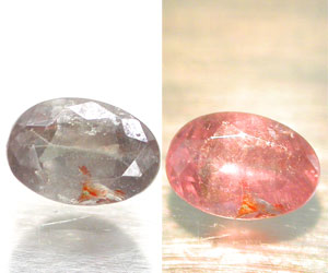 Alejandrita rusa natural genuina muy rara de 0,52 ct