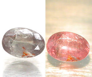 Alejandrita rusa natural genuina muy rara de 0,52 ct