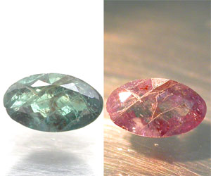 0.29 ct Piedra preciosa de alejandrita rusa genuina muy rara