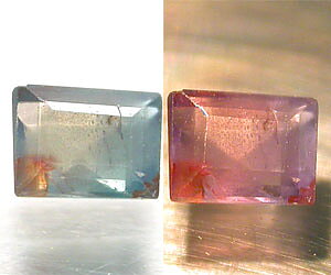 Alejandrita rusa genuina natural muy rara de 0,20 ct