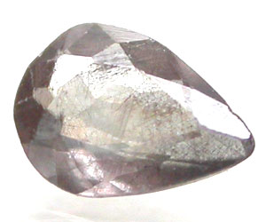 Piedra preciosa de alejandrita rusa genuina muy rara en forma de gota de 0,15 ct - 2