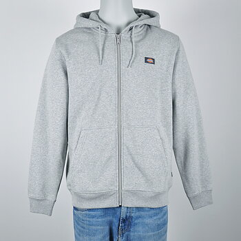 Dickies - Oakport Zip Hood Grey Melange