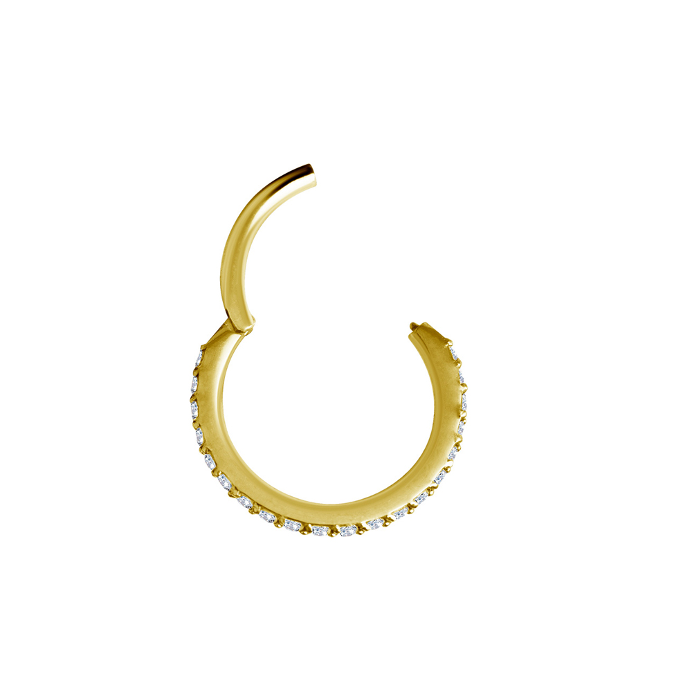 Exklusiv clicker i 18K guld med äkta diamanter - Wowsmycke! - 2