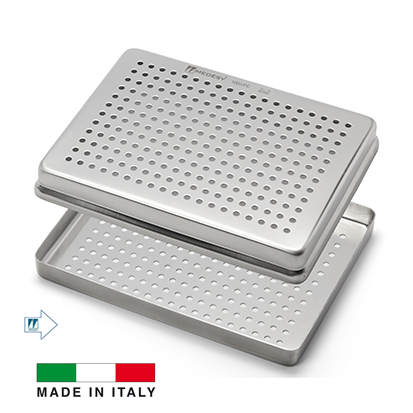 Medesy® Stainless Steel Tray Small Perforated 185x140x15mm