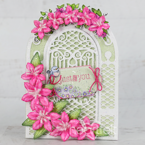 Heartfelt - Clematis  Spray- Dies - 4