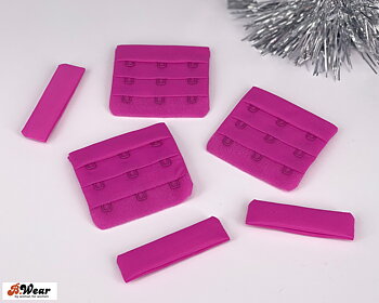 Hook & Eye 3x3 - Fuchsia 