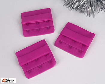 Hook & Eye 3x3 - Fuchsia 