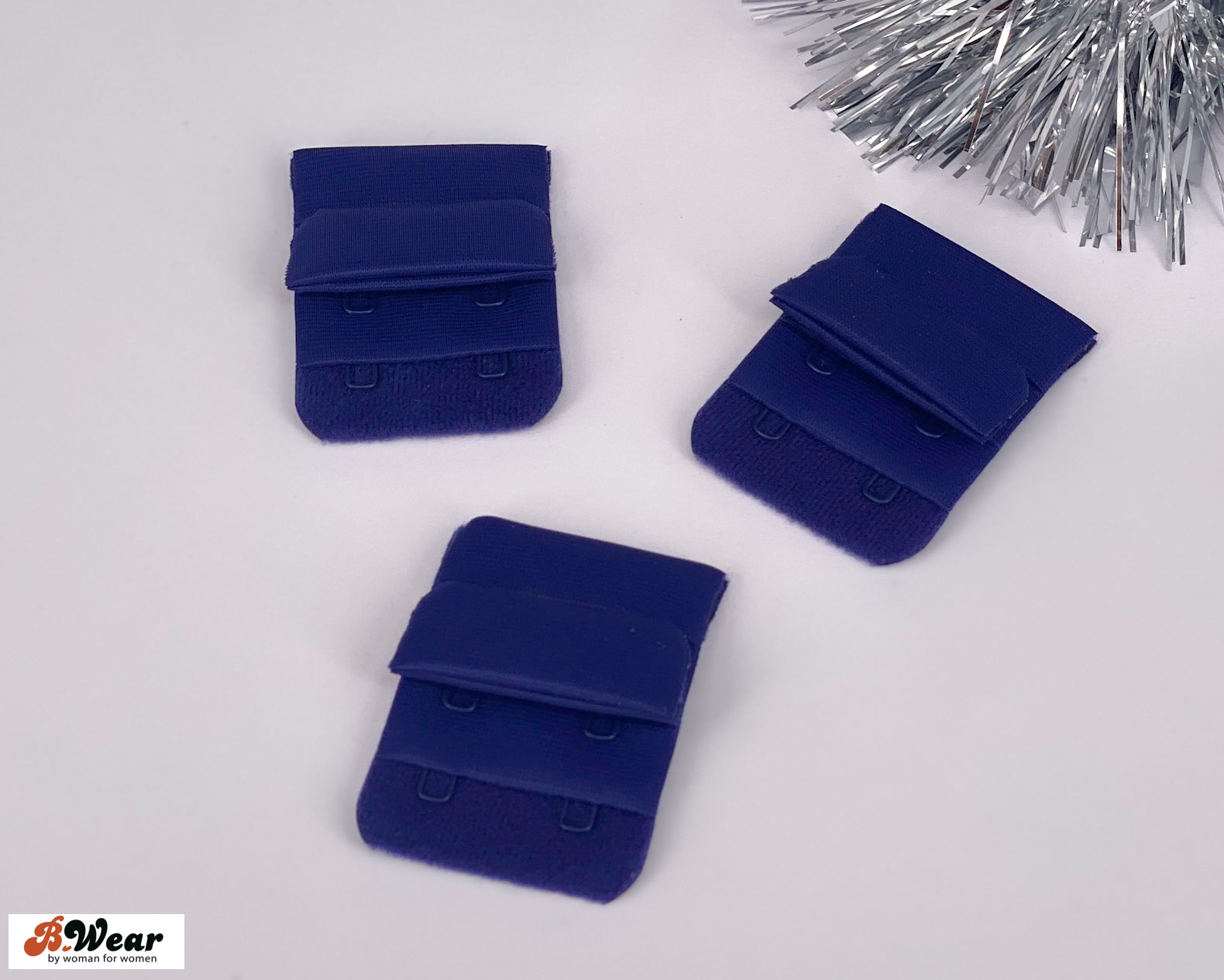 Hook & eye 2x3 - Navyblue
