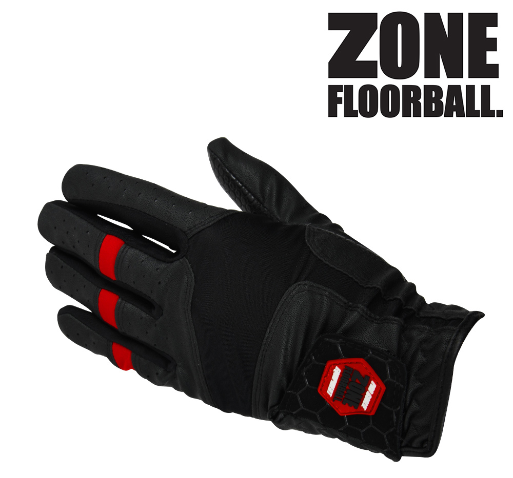 Zone Goalie Gloves Pro black/red - 3