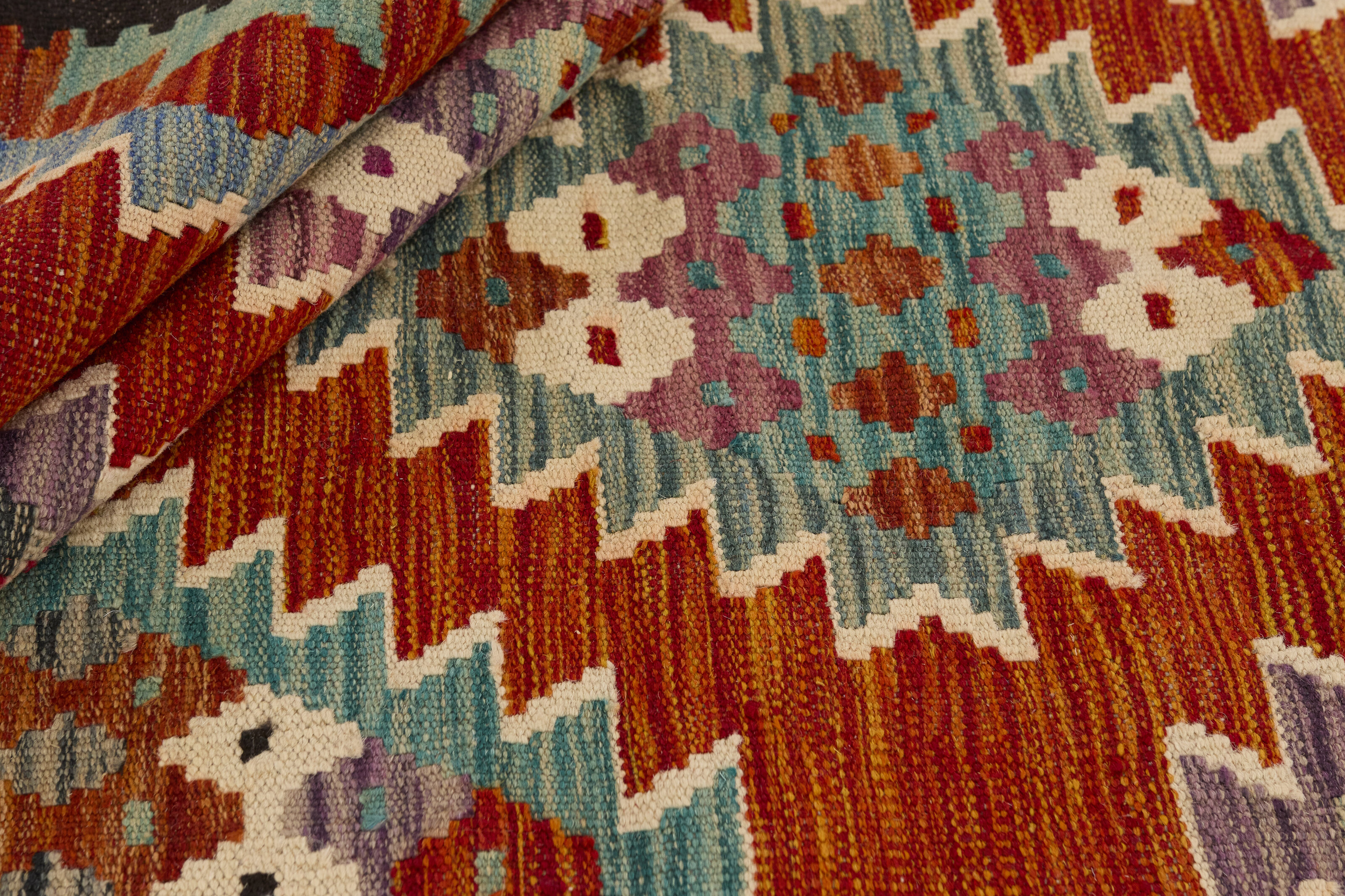 Afghansk Kelim 204 x 292 cm Rek. pris 11 650:- - 2