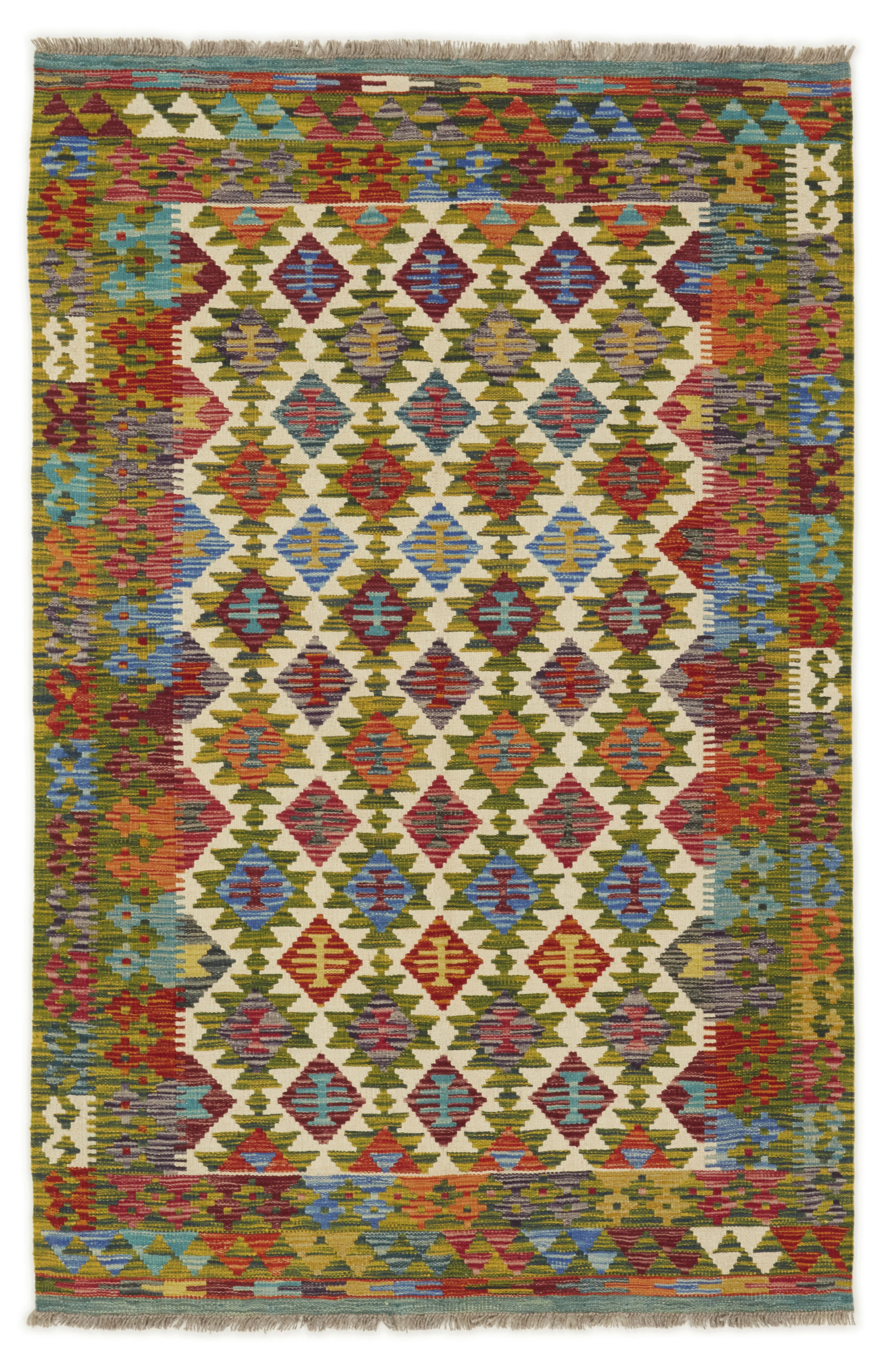 Afghansk Kelim 122 x 190 cm  Rek. pris 4 475,00