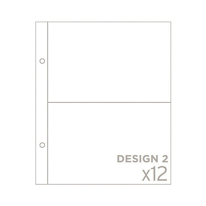 Project Life 6x8 Photo Pocket Pages - Design 2