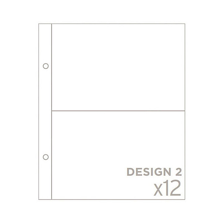 Project Life 6x8 Photo Pocket Pages - Design 2