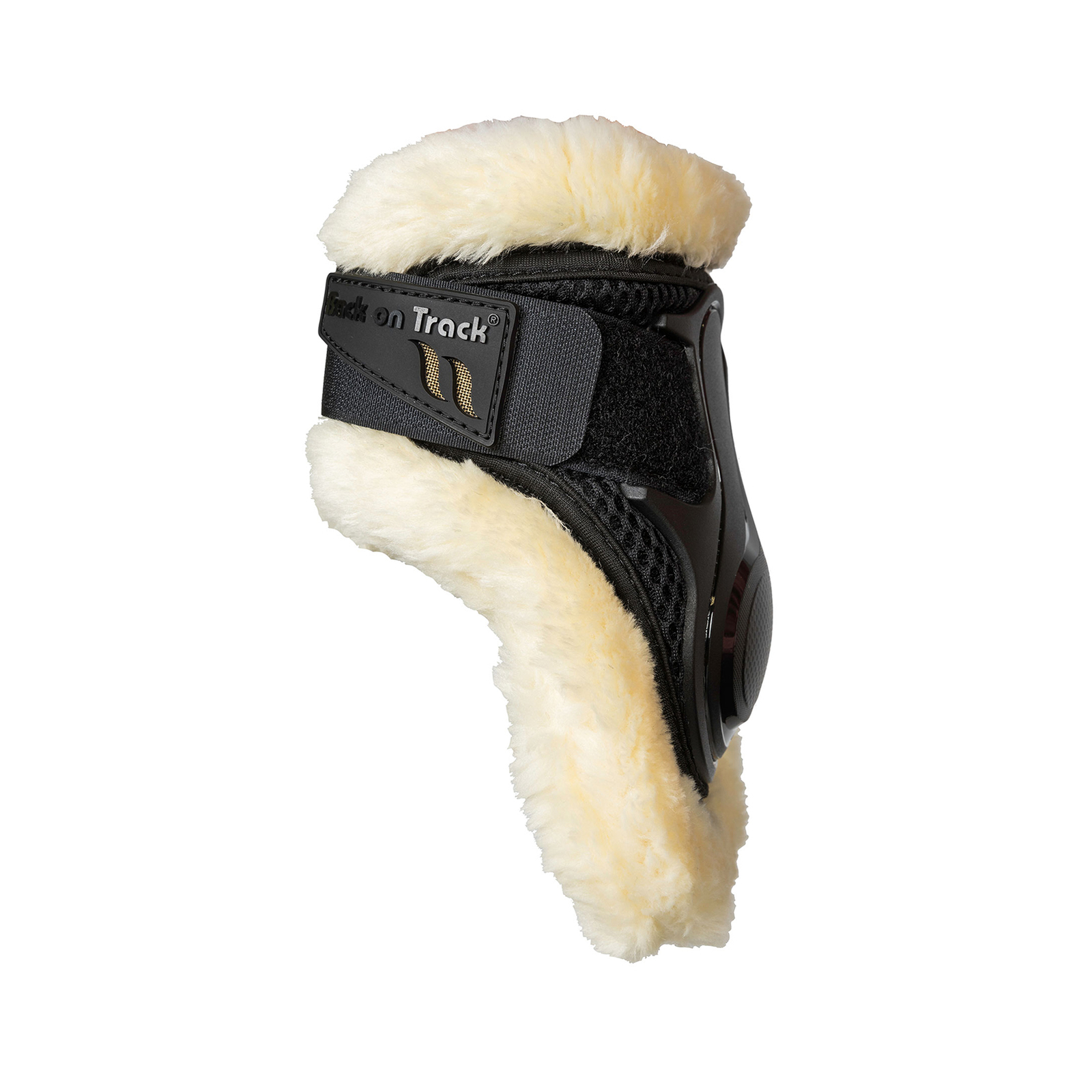 Back On Track Airflow - Light Fur Fetlock Boots - Black - 3