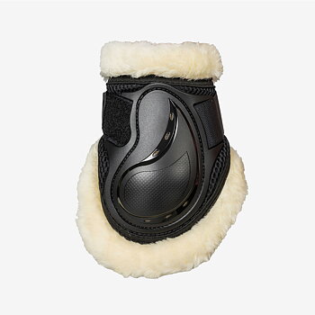 Back On Track Airflow - Light Fur Fetlock Boots - Black