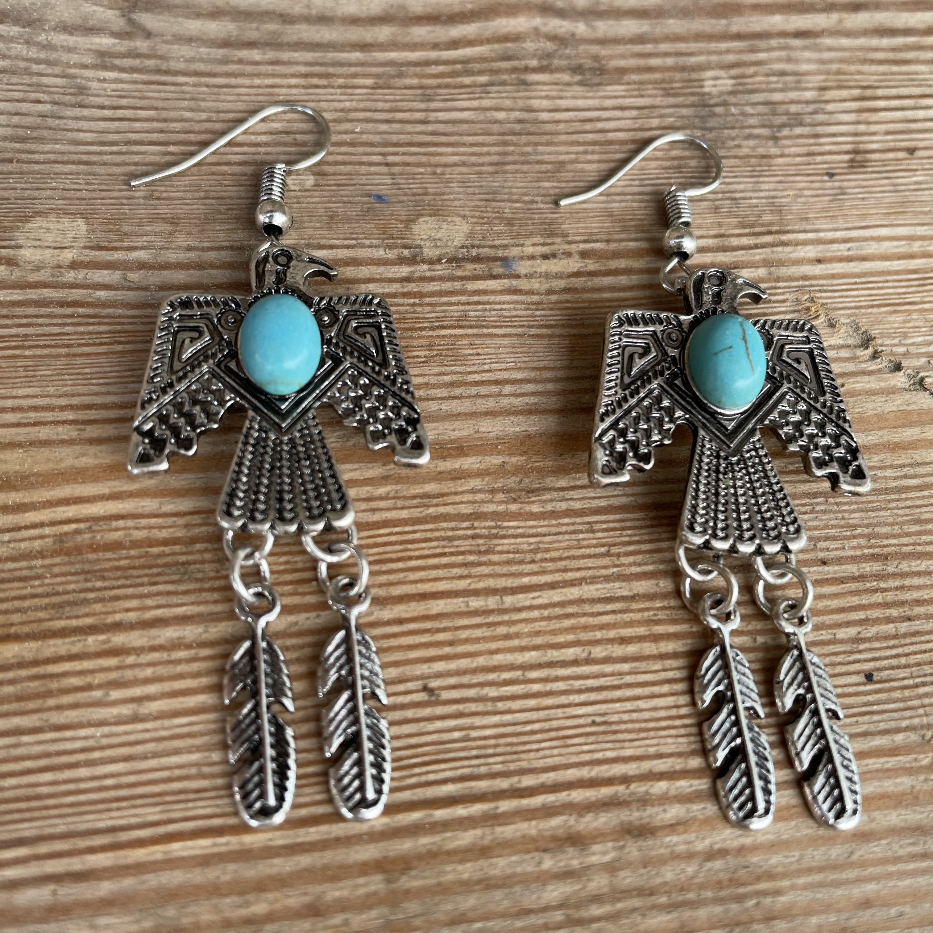 Örhänge Thunderbird feather