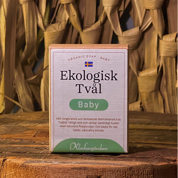 Babytvål ekologisk Klockargårdens